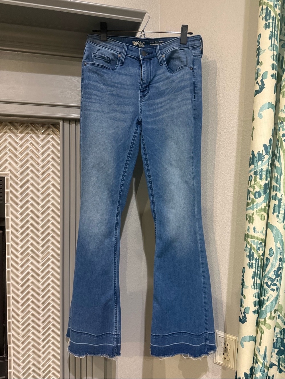 Mossimo Supply Co. Light Blue Flare Jeans